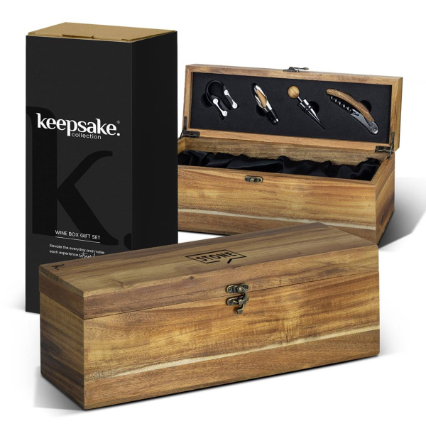 Keepsake Wine Box Gift Set  Thumbnail