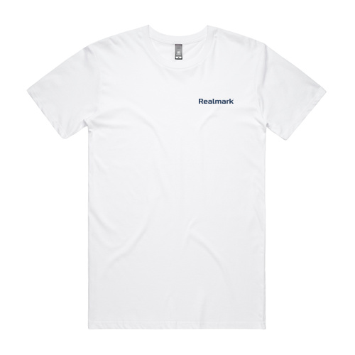 Realmark - Men's Staple Tee White Thumbnail