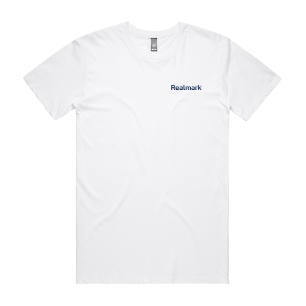 Realmark - Men's Staple Tee White Thumbnail