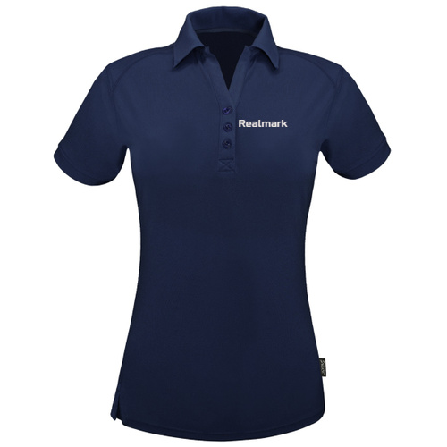 Realmark  - Women's Performance Eco Polo - Navy Thumbnail