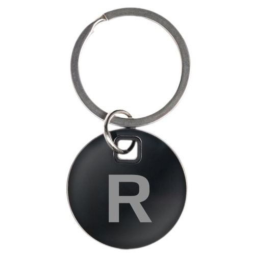 Realmark Circle Stainless Steel Keytag Thumbnail