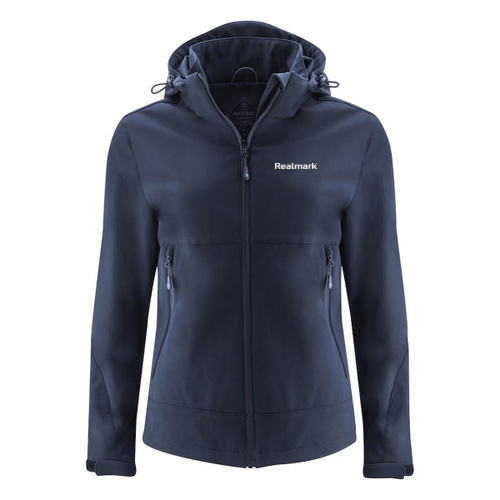 Realmark - Lodgetown Women's Softshell with Detachable Hood Thumbnail